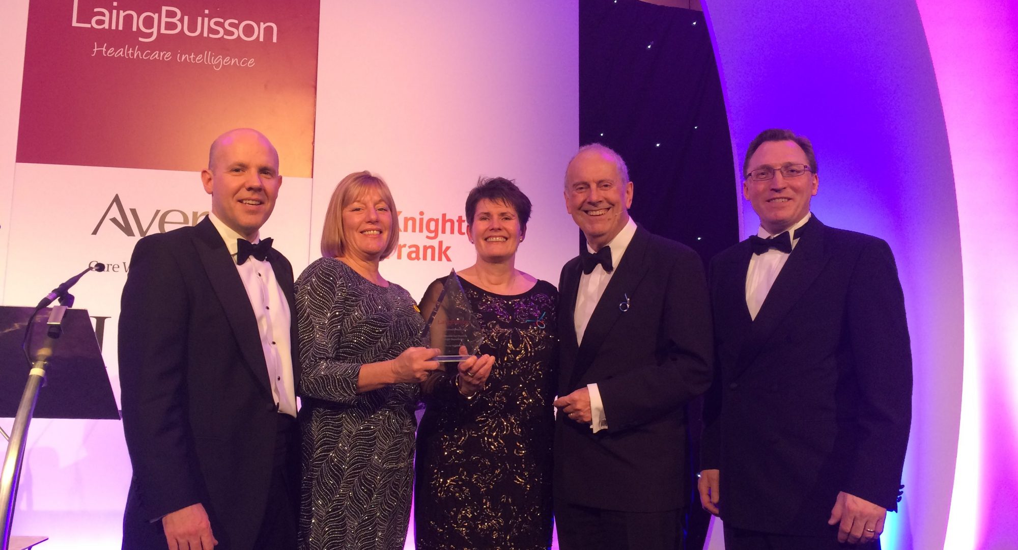 Avery Healthcare wins Care Provider of the Year 2016 Laing Buisson