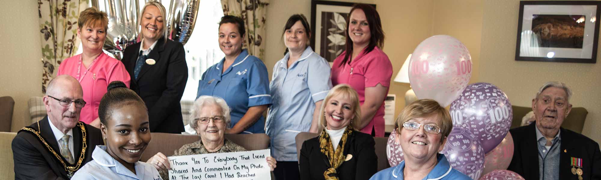 social media at acer Court care home