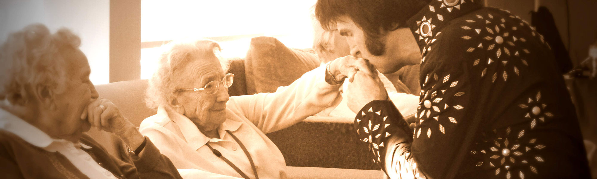 Avery Healthcare Care Homes Companionship and Elvis