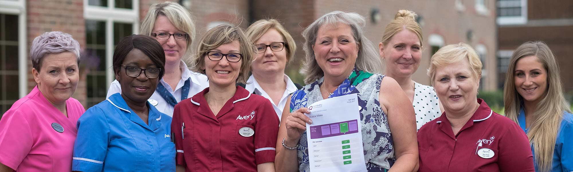 Acacia Mews care home rated good by CQC