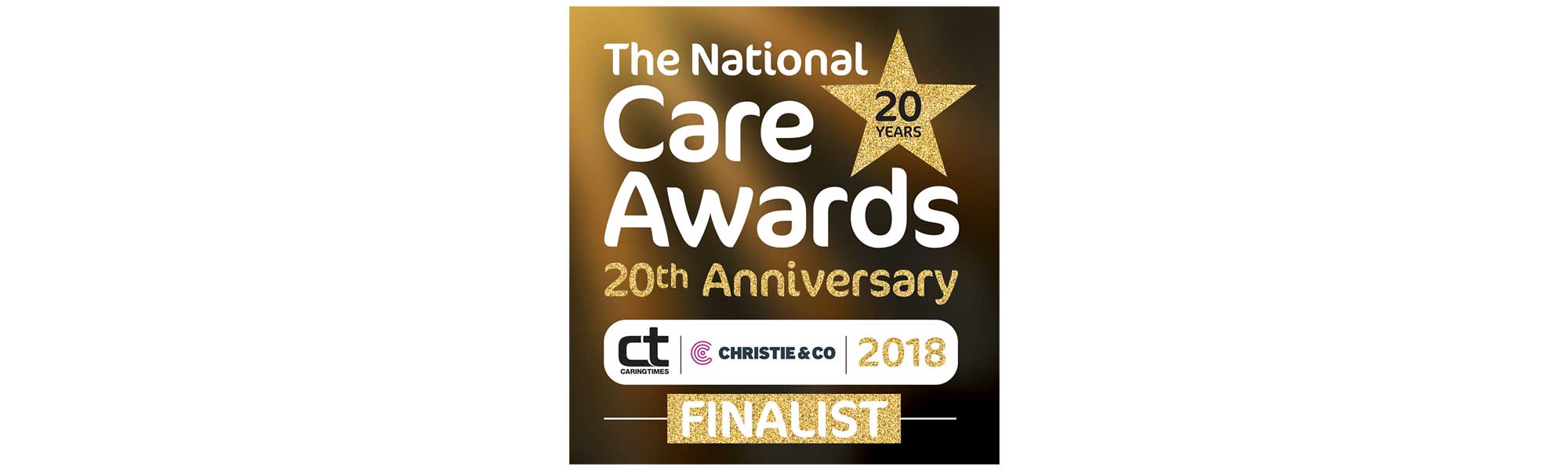 The National Care Awards Finalists shortlisted avery healthcare banner hero