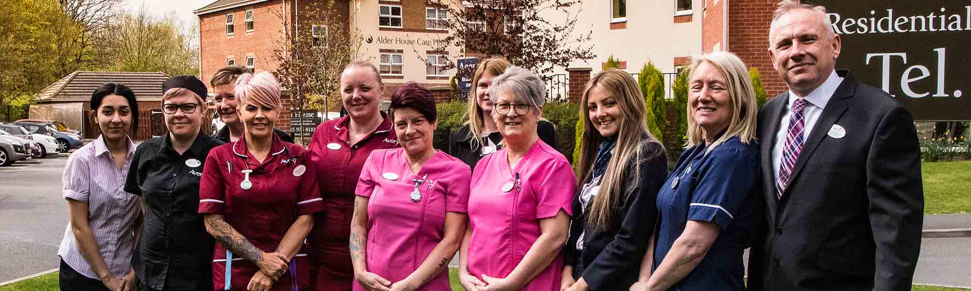 Alder House Care Home Five Star Quality Banding NNC Local Authority staff