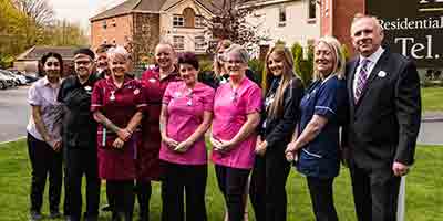 Alder House Care Home Five Star Quality Banding NNC Local Authority staff