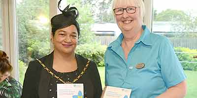 Heather Perkins delivers Dementia Friends Workshop at Clare Court Care Home