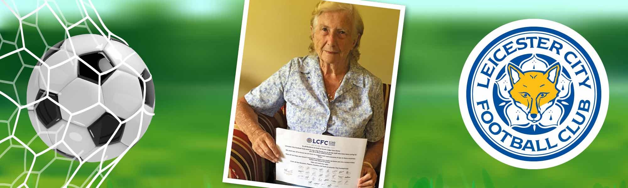 LCFC fan mail for South Lodge residents