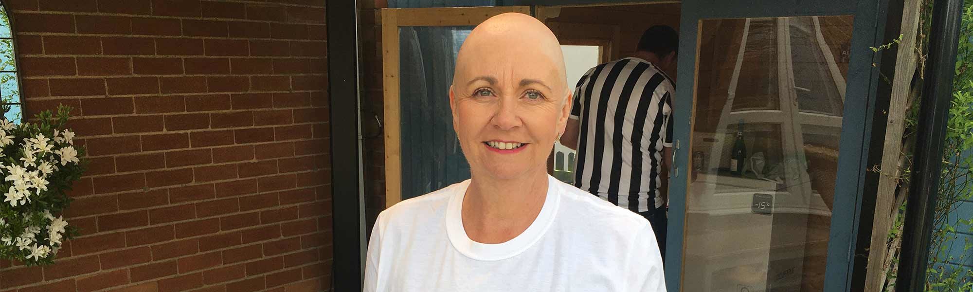 Avery regional manager, Maria Booth, shaves head for charity