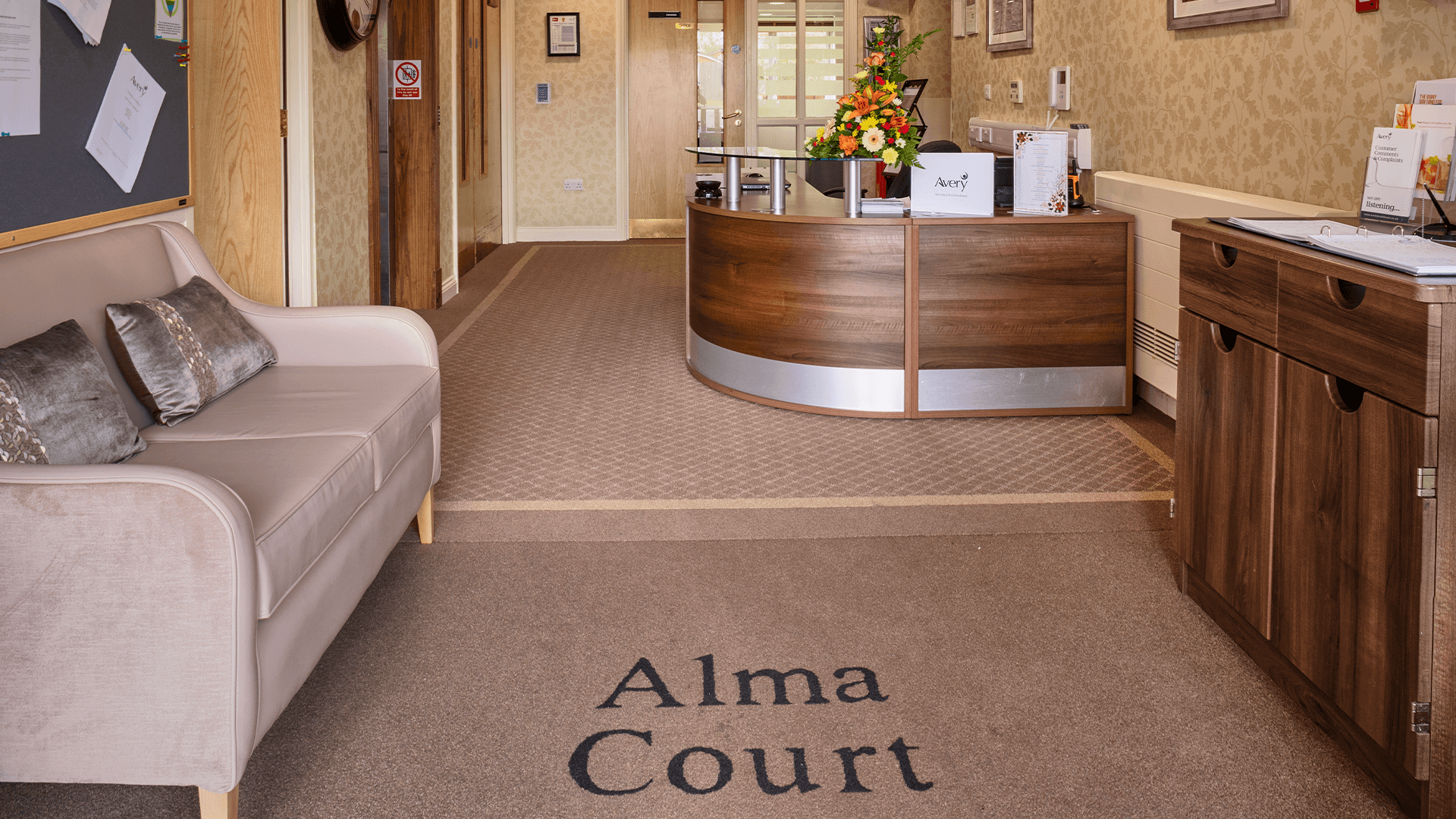 Alma Court reception