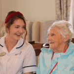 Avon Valley resident with carer