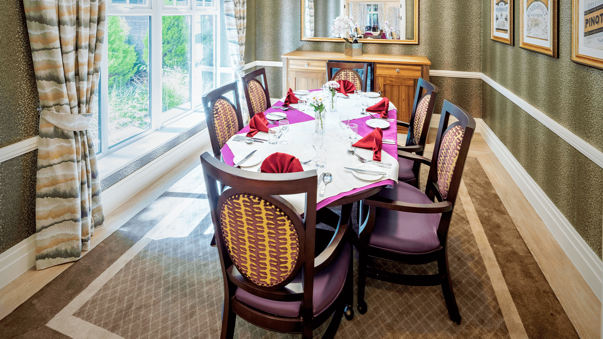 Birchmere House private dining room