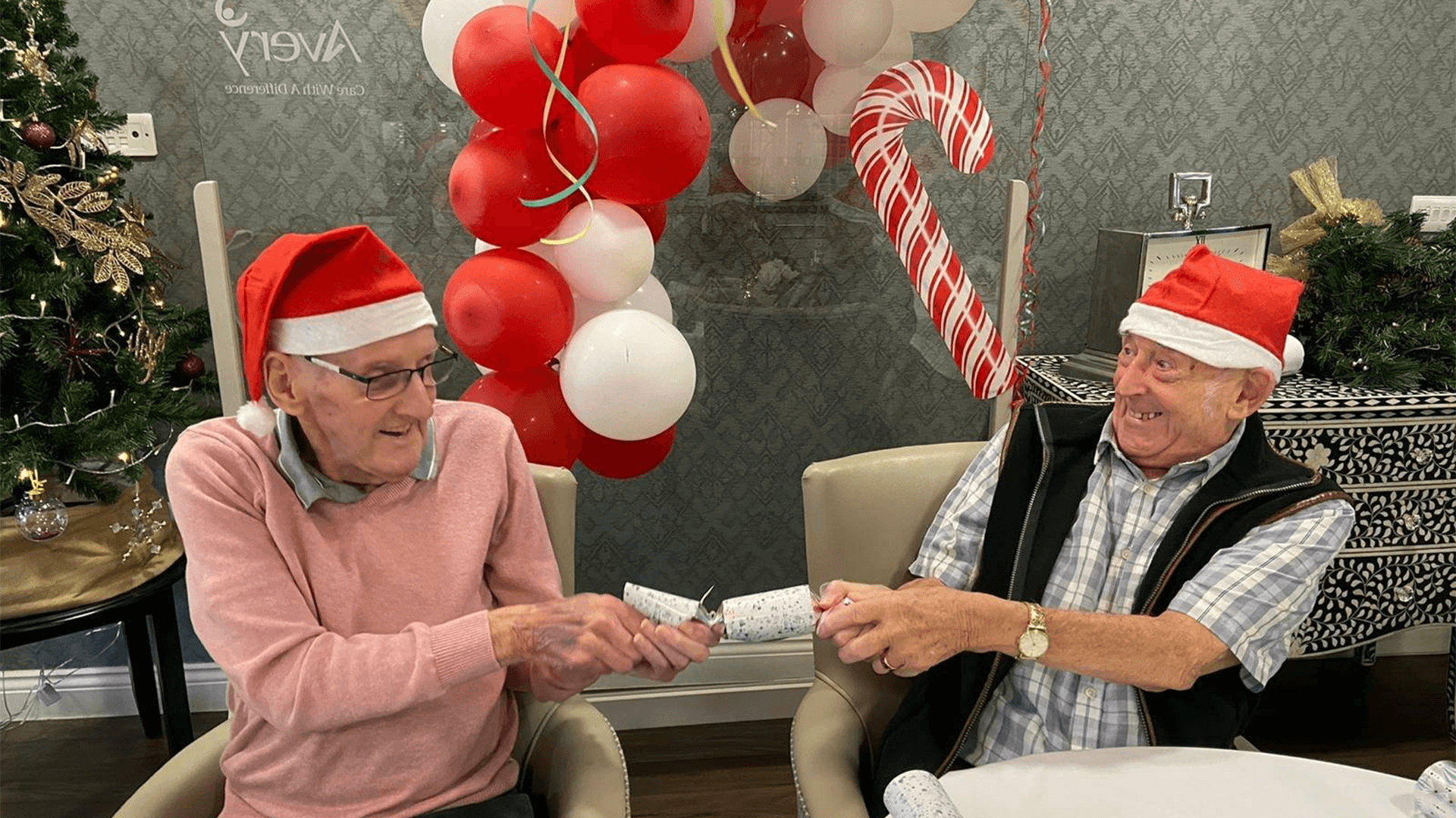 Bourn View Residents at Christmas