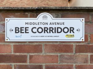 Bee Corridor Sign