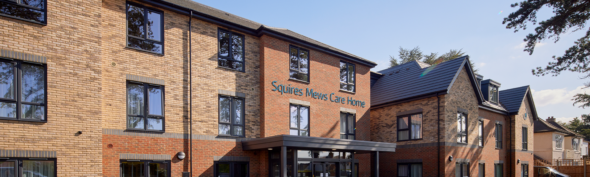 Squires Mews Luxury Care Provision Banner Image